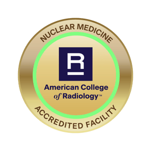 American College of Radiology accreditation gold seal for Nuclear Medicine